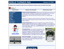Tablet Screenshot of adeleturner.com